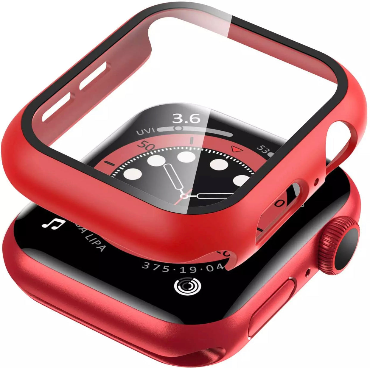 Premium Multi-Colour 2 in 1 Tempered Glass Shockproof Apple Watch Case- for selected Apple Watch in 44mm - Super Savings Technologies Co.,LTD Premium Multi-Colour 2 in 1 Tempered Glass Shockproof Apple Watch Case- for selected Apple Watch in 44mm - Super Savings Technologies Co.,LTD